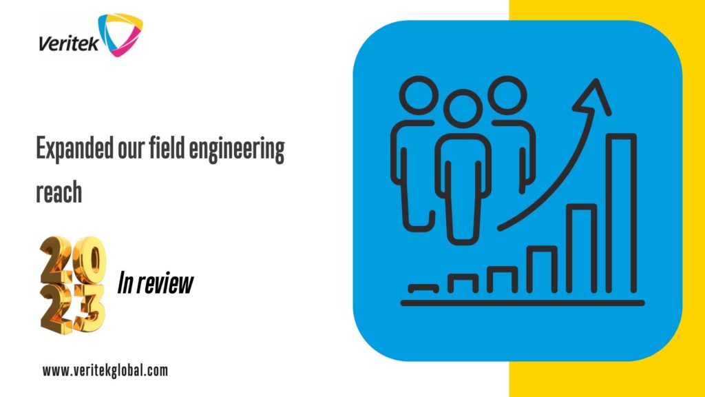 2023 in Review | We expanded our field engineering reach | Veritek